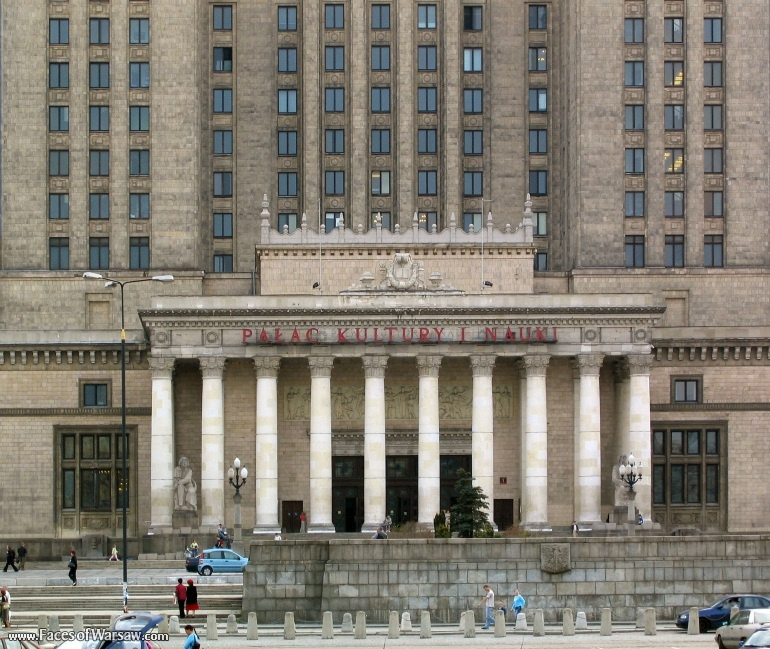 Faces of Warsaw - Palace of Culture and Science