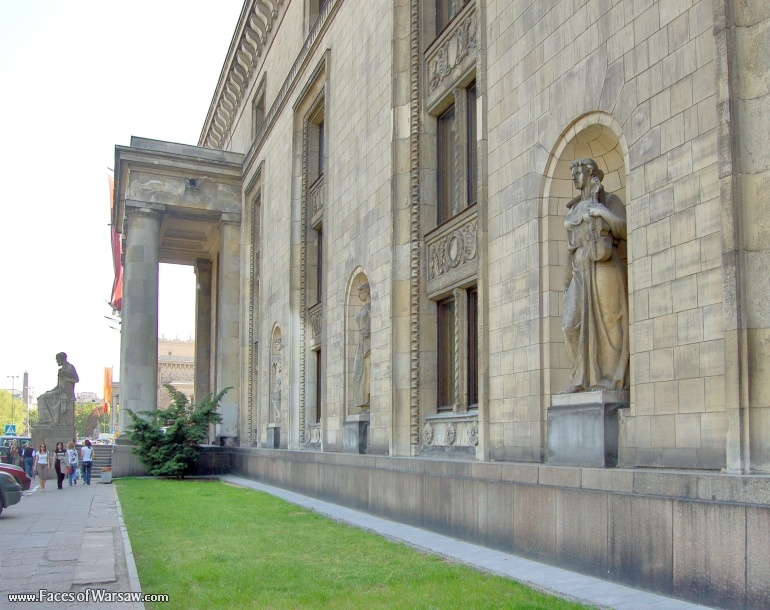 Faces of Warsaw - Palace of Culture and Science