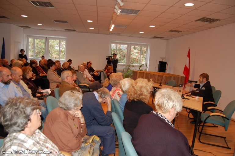 Faces of Warsaw - "Singer's Warsaw" Festival: "Jewish Literary Saloon" - Prof. Szewach Weiss