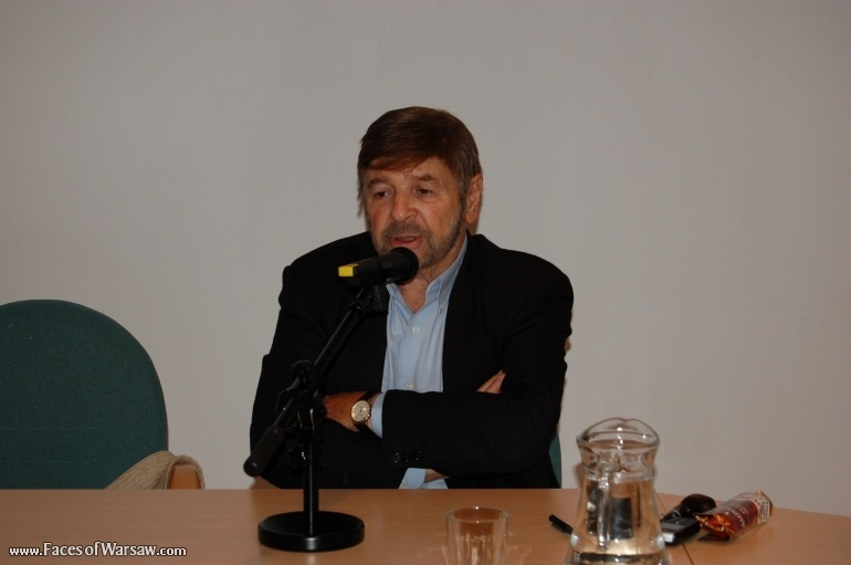 Faces of Warsaw - "Singer's Warsaw" Festival: "Jewish Literary Saloon" - Prof. Szewach Weiss