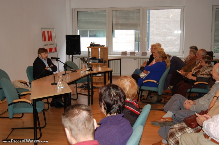 Faces of Warsaw - "Singer's Warsaw" Festival: "Jewish Literary Saloon" - Prof. Szewach Weiss