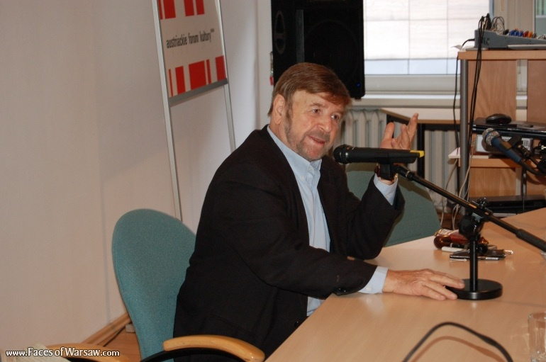 Faces of Warsaw - "Singer's Warsaw" Festival: "Jewish Literary Saloon" - Prof. Szewach Weiss