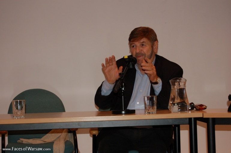 Faces of Warsaw - "Singer's Warsaw" Festival: "Jewish Literary Saloon" - Prof. Szewach Weiss