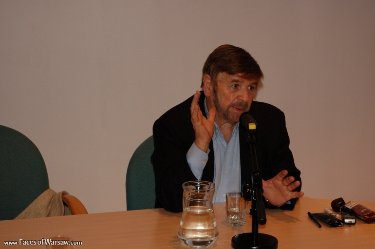 Faces of Warsaw - "Singer's Warsaw" Festival: "Jewish Literary Saloon" - Prof. Szewach Weiss
