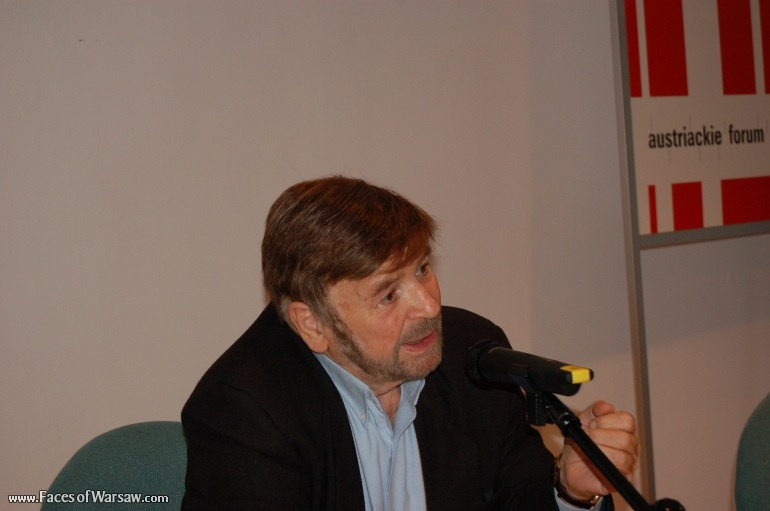 Faces of Warsaw - "Singer's Warsaw" Festival: "Jewish Literary Saloon" - Prof. Szewach Weiss