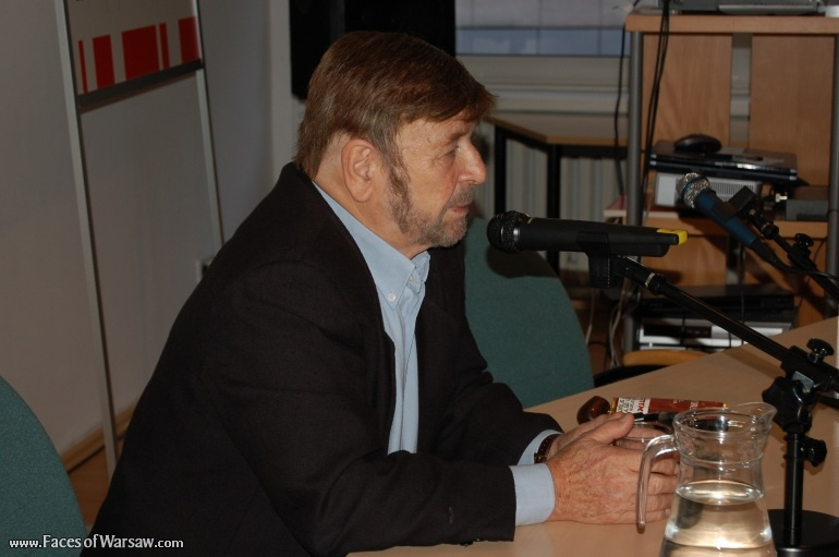 Faces of Warsaw - "Singer's Warsaw" Festival: "Jewish Literary Saloon" - Prof. Szewach Weiss