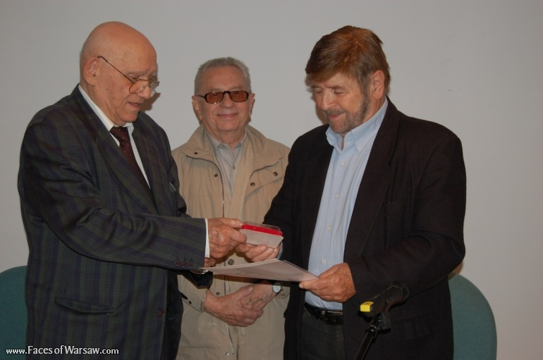 Faces of Warsaw - "Singer's Warsaw" Festival: "Jewish Literary Saloon" - Prof. Szewach Weiss