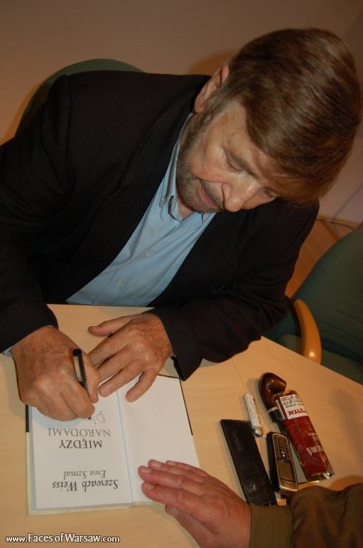 Faces of Warsaw - "Singer's Warsaw" Festival: "Jewish Literary Saloon" - Prof. Szewach Weiss