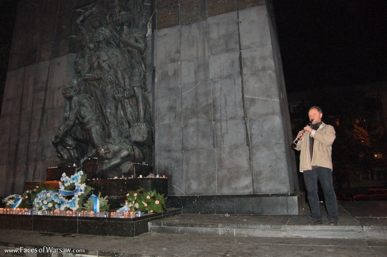 Faces of Warsaw - "Singer's Warsaw" Festival: "Lullaby for Remembrance" - Ghetto Heroes' Monument