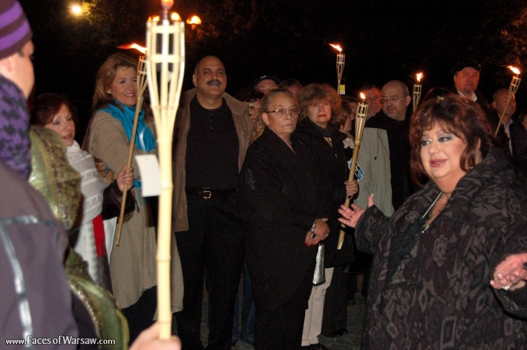 Faces of Warsaw - "Singer's Warsaw" Festival: "Lullaby for Remembrance" - Ghetto Heroes' Monument