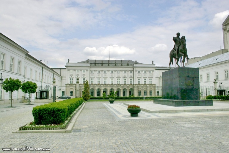 Faces of Warsaw - Presidential Palace