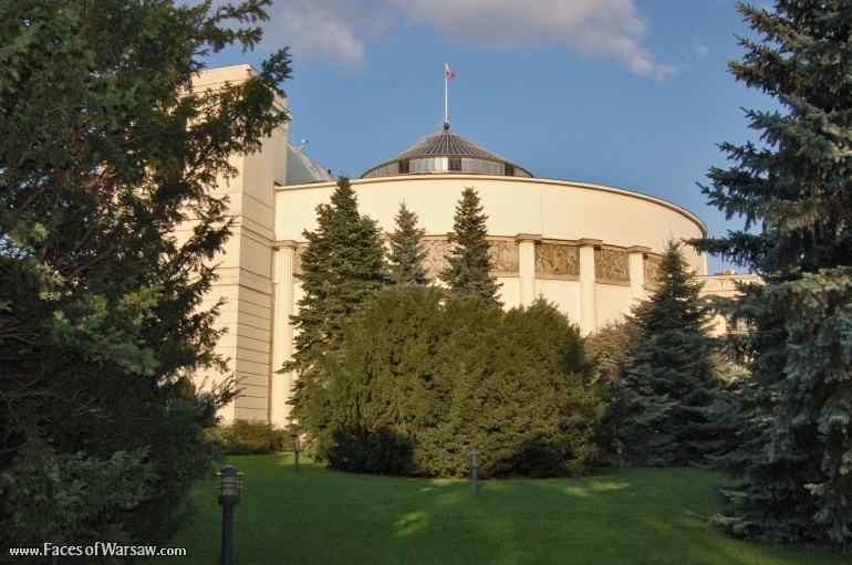 Faces of Warsaw - Sejm - Polish Parliament
