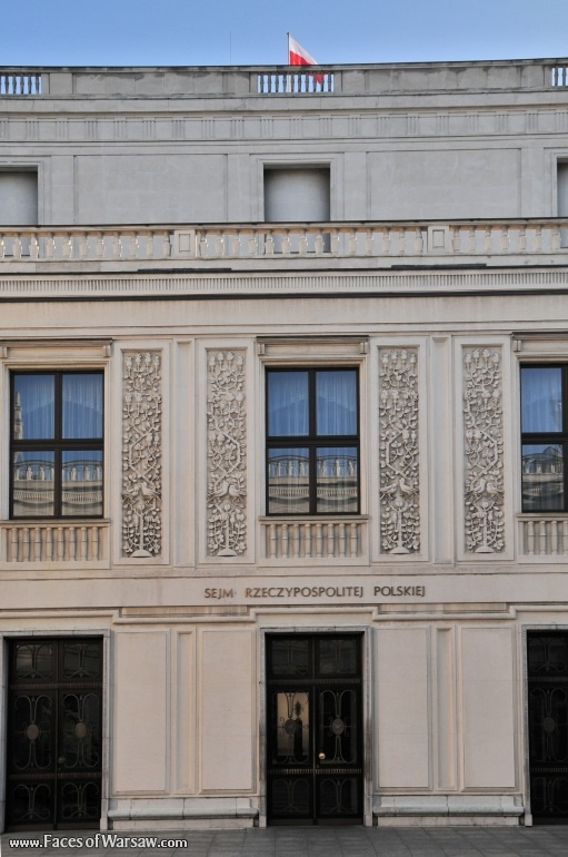 Faces of Warsaw - Sejm - Polish Parliament