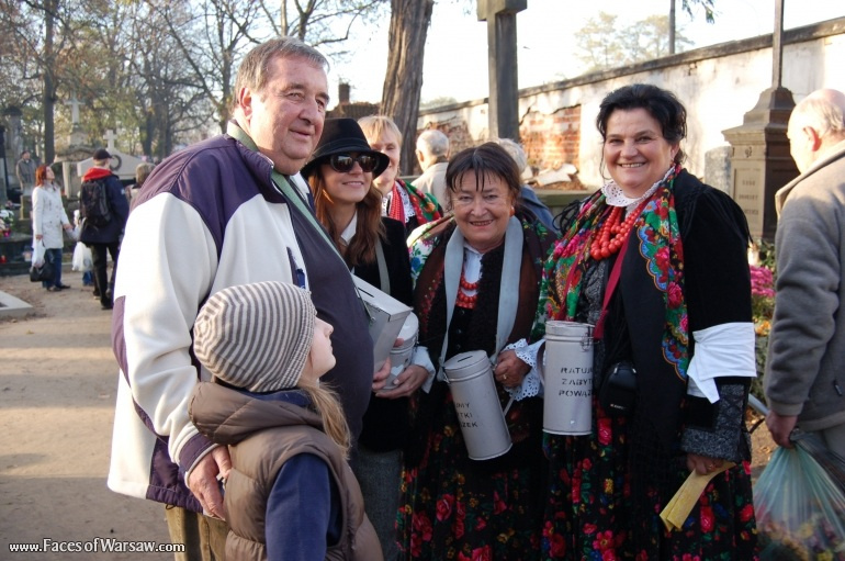 Faces of Warsaw - Powązki - All Saints 2008