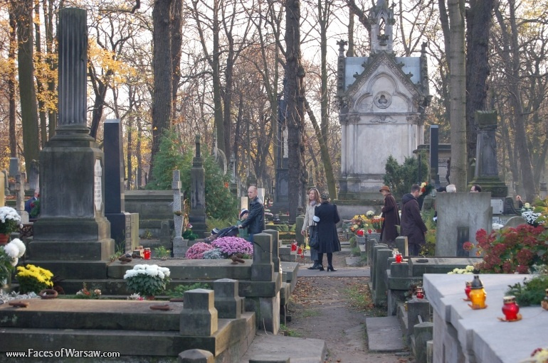 Faces of Warsaw - Powązki - All Saints 2008