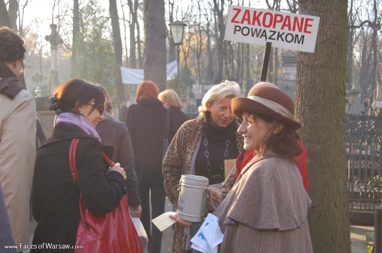 Faces of Warsaw - Powązki - All Saints 2008: Zakopane to Powązki