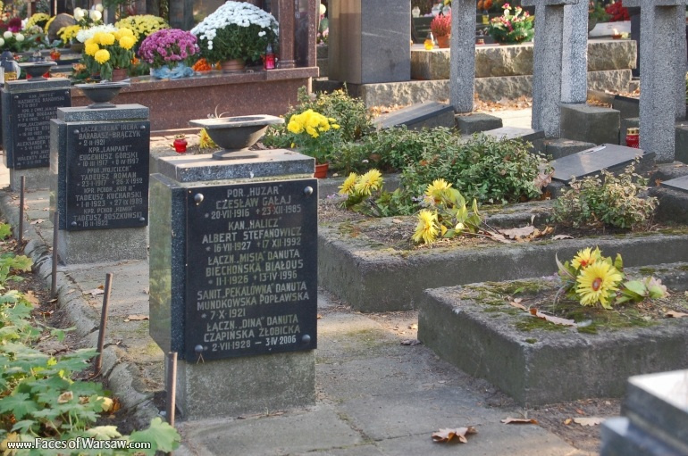 Faces of Warsaw - Powązki - Military Cemetery, All Saints 2008