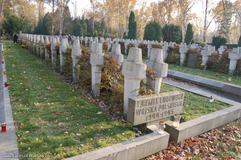 Faces of Warsaw - Powązki - Military Cemetery, All Saints 2008