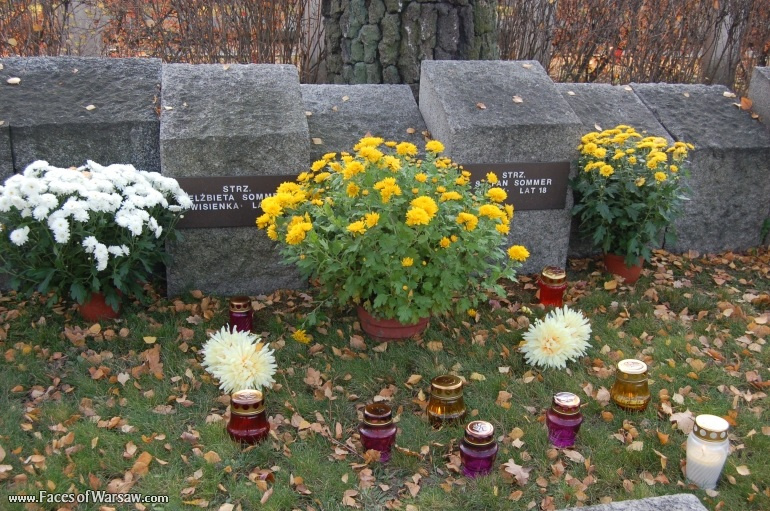 Faces of Warsaw - Powązki - Military Cemetery, All Saints 2008