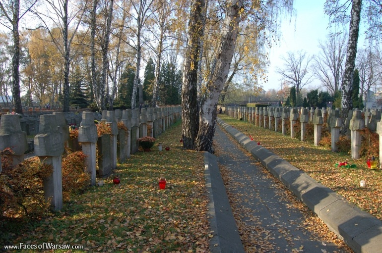 Faces of Warsaw - Powązki - Military Cemetery, All Saints 2008