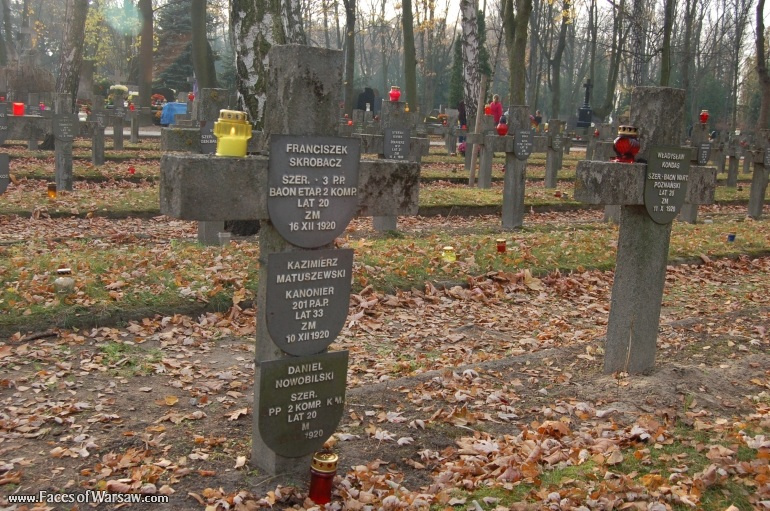 Faces of Warsaw - Powązki - Military Cemetery, All Saints 2008