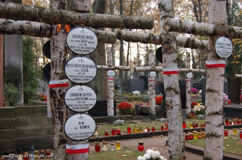 Faces of Warsaw - Powązki - Military Cemetery, All Saints 2008