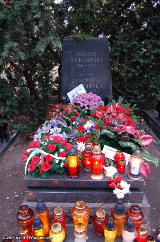 Faces of Warsaw - Powązki - Military Cemetery, Avenue of the Meritorious (Aleja Zasłużonych), All Saints 2008