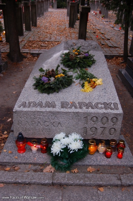 Faces of Warsaw - Powązki - Military Cemetery, Avenue of the Meritorious (Aleja Zasłużonych), All Saints 2008