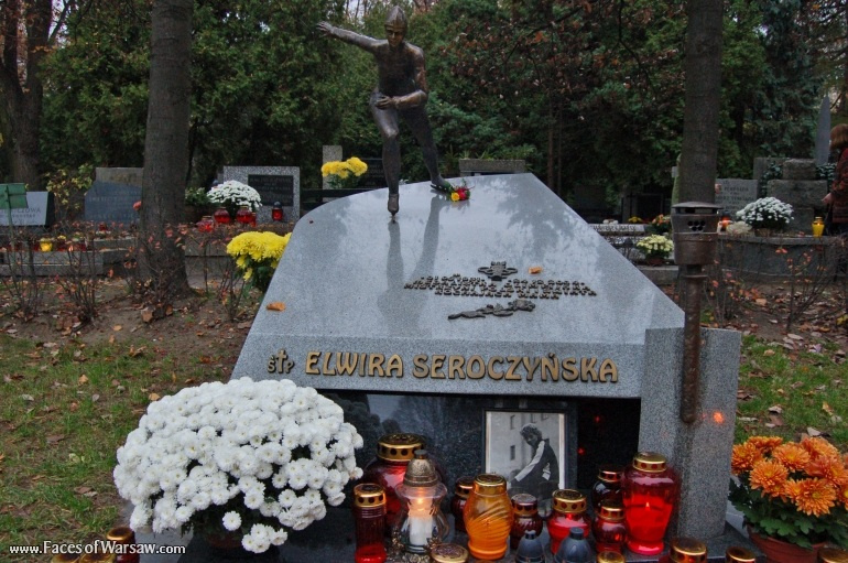 Faces of Warsaw - Powązki - Military Cemetery, Avenue of the Meritorious (Aleja Zasłużonych), All Saints 2008
