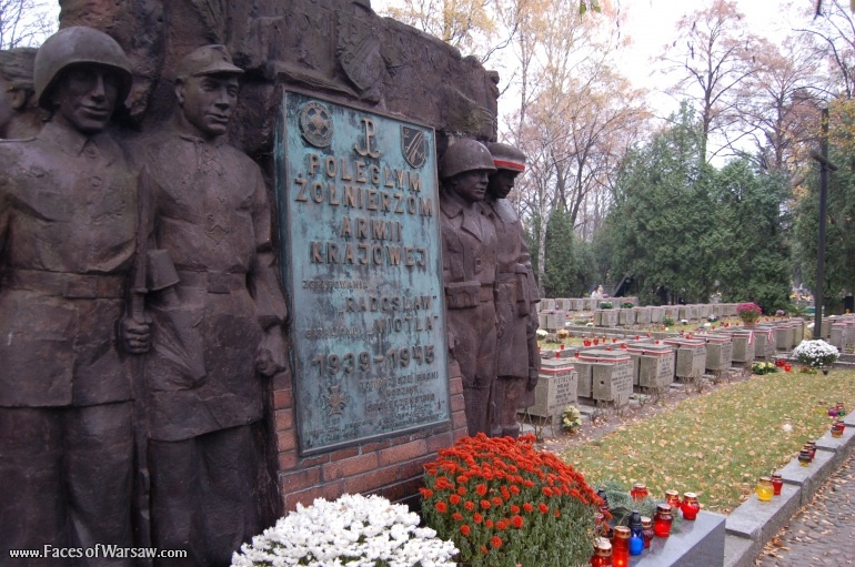 Faces of Warsaw - Powązki - Military Cemetery, All Saints 2008