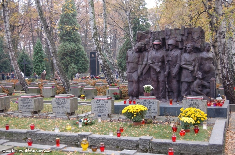 Faces of Warsaw - Powązki - Military Cemetery, All Saints 2008