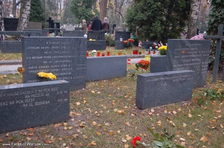 Faces of Warsaw - Powązki - Military Cemetery, All Saints 2008
