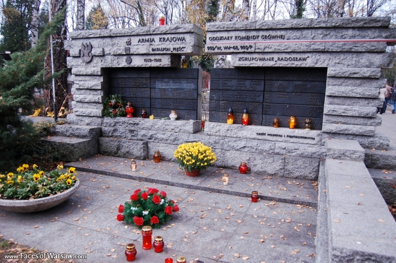 Faces of Warsaw - Powązki - Military Cemetery, All Saints 2008