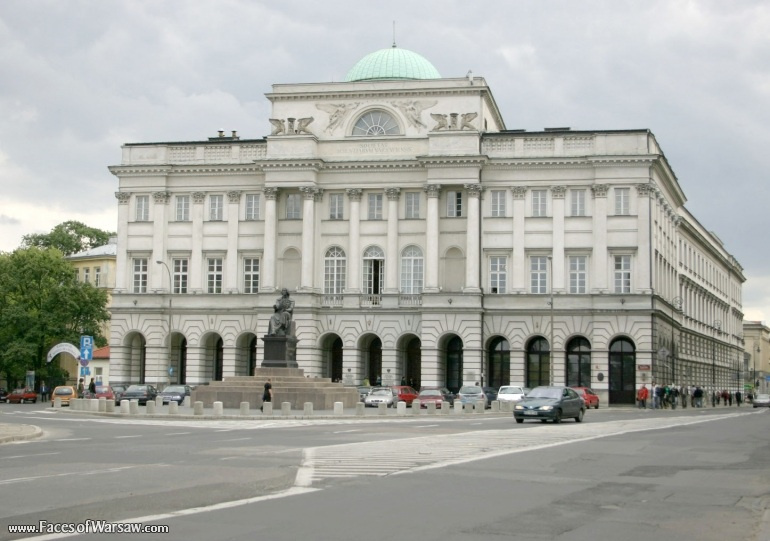 Faces of Warsaw - Staszic Palace