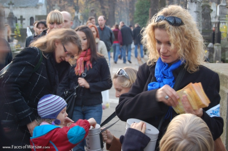 Faces of Warsaw - Powązki - All Saints 2008