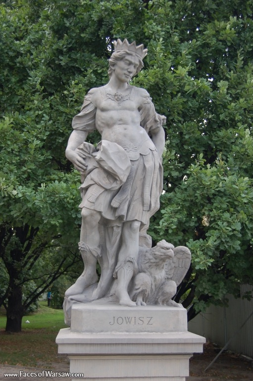 Faces of Warsaw - Saxon Garden (Ogród Saski) - Gallery of Sculptures