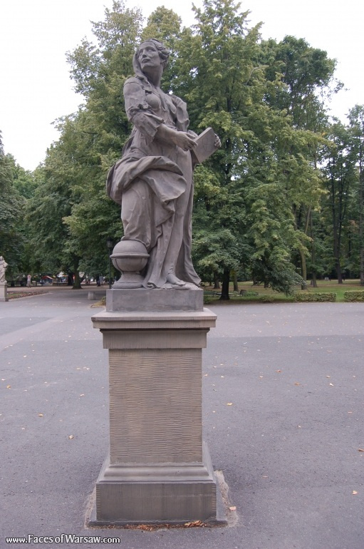 Faces of Warsaw - Saxon Garden (Ogród Saski) - Gallery of Sculptures