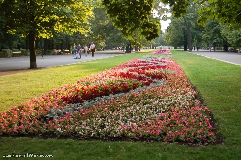 Faces of Warsaw - Saxon Garden (Ogród Saski) - Gallery of Sculptures