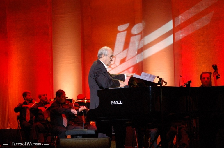 Faces of Warsaw - Michel Legrand at 50 year's Jazz Jamboree