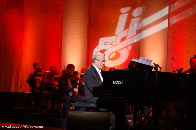 Faces of Warsaw - Michel Legrand at 50 year's Jazz Jamboree