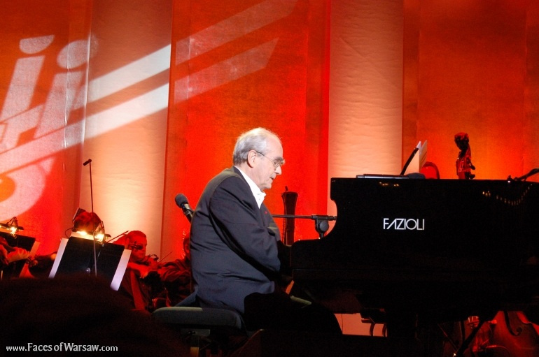 Faces of Warsaw - Michel Legrand at 50 year's Jazz Jamboree