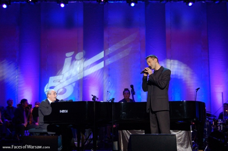 Faces of Warsaw - Michel Legrand at 50 year's Jazz Jamboree