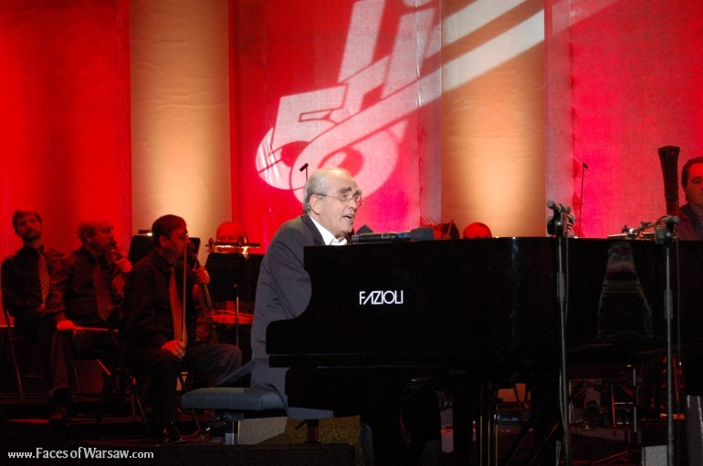 Faces of Warsaw - Michel Legrand at 50 year's Jazz Jamboree