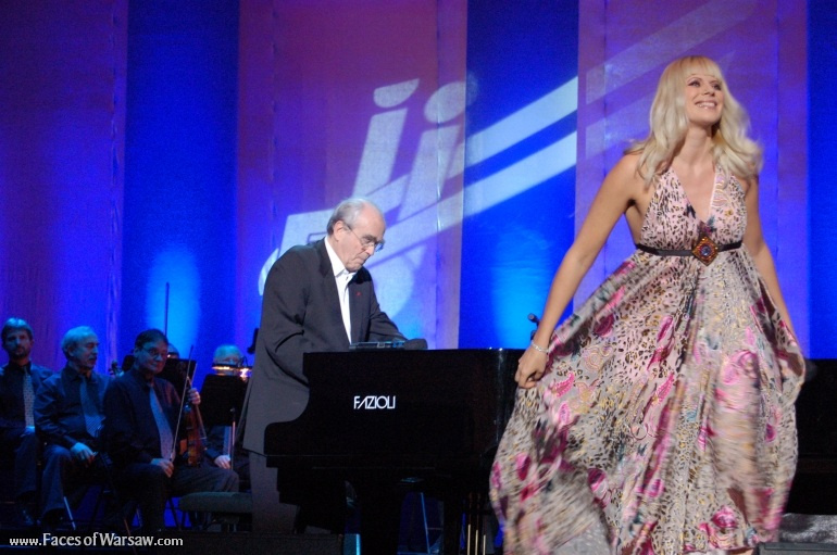 Faces of Warsaw - Michel Legrand at 50 year's Jazz Jamboree