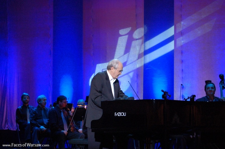 Faces of Warsaw - Michel Legrand at 50 year's Jazz Jamboree