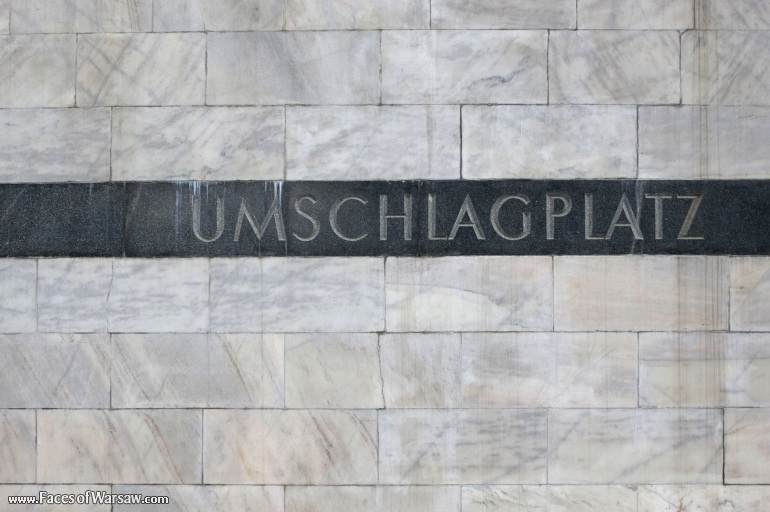 Faces of Warsaw - Umschlagplatz