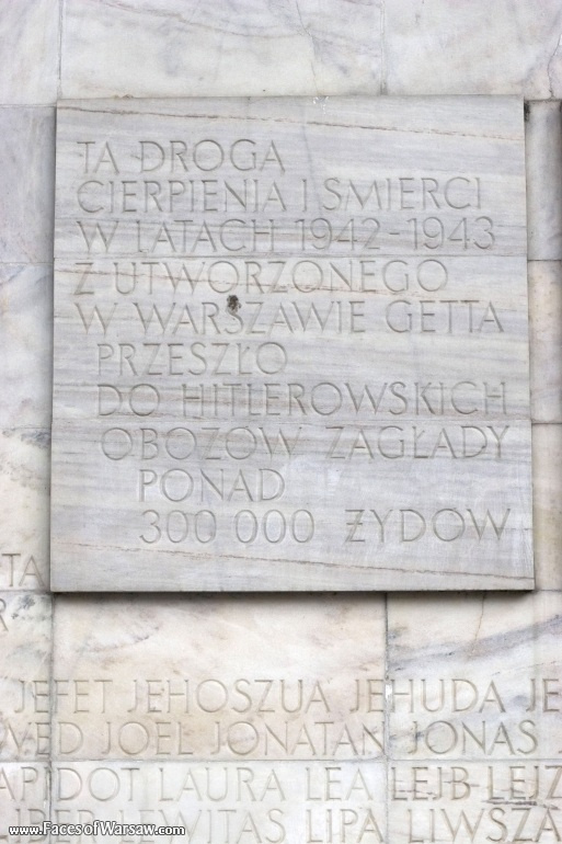 Faces of Warsaw - Umschlagplatz