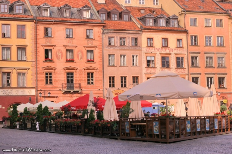 Faces of Warsaw - Market - Place: early morning