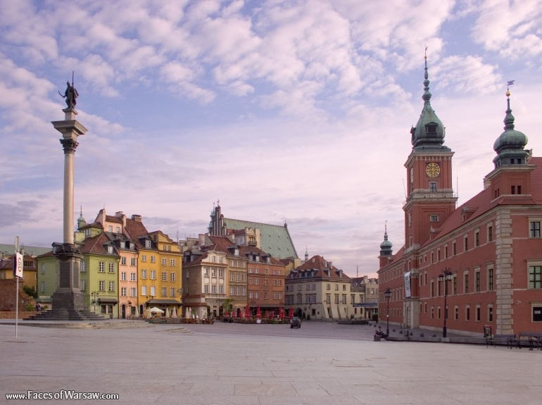 Faces of Warsaw - Castle Square
