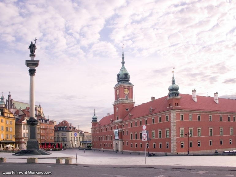 Faces of Warsaw - Castle Square